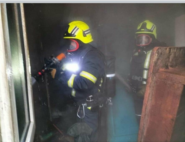В Рівненському районі під час пожежі рятувальники виявили двох загиблих людей