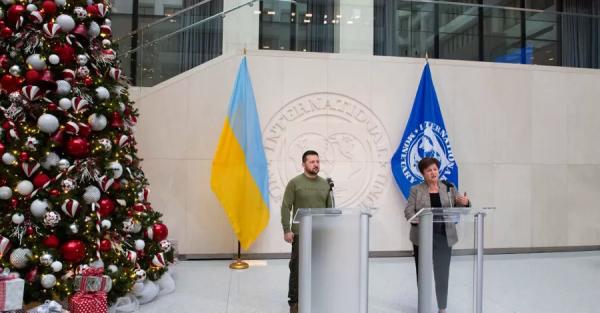 Після зустрічі із Зеленським голова МВФ оголосила про черговий транш для України