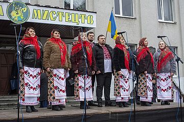 У Дубні відбувся різдвяний захід «Колядує вся родина, моя рідна Україна»
