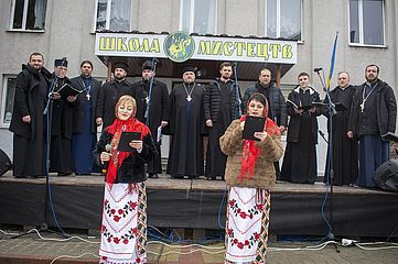 У Дубні відбувся різдвяний захід «Колядує вся родина, моя рідна Україна»