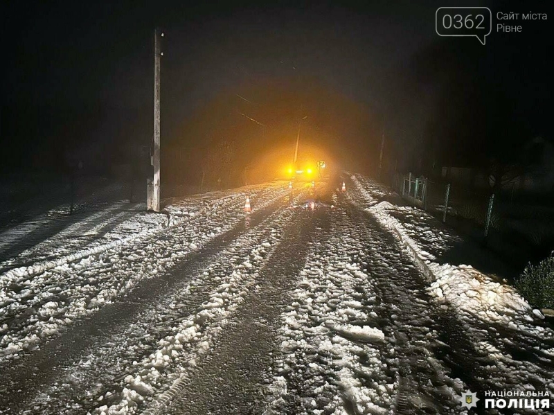 Збив людину та зник з місця події: у Рівненському районі поліцейські встановили особу водія-вбивці