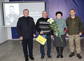 Героя Володимира Свінтозельського відзначено посмертною нагородою «За мужність»