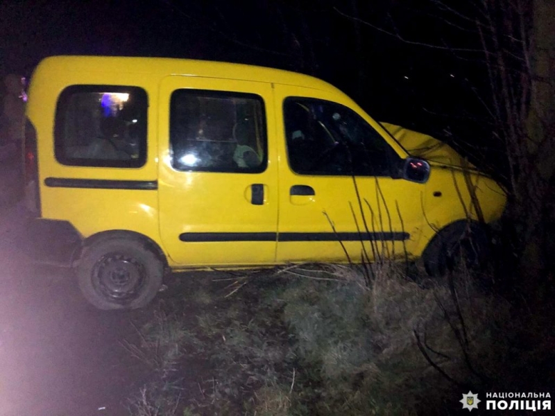   На Дубенщині водій фургона в’їхав у дерево та загинув