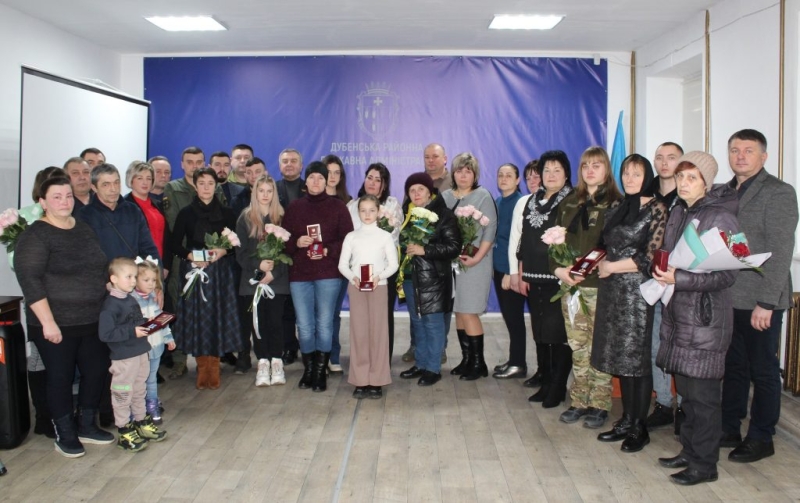   Полеглих військовослужбовців із Дубенщини відзначили високими державними нагородами