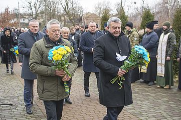 У Дубні вшанували пам’ять Героїв Небесної Сотні