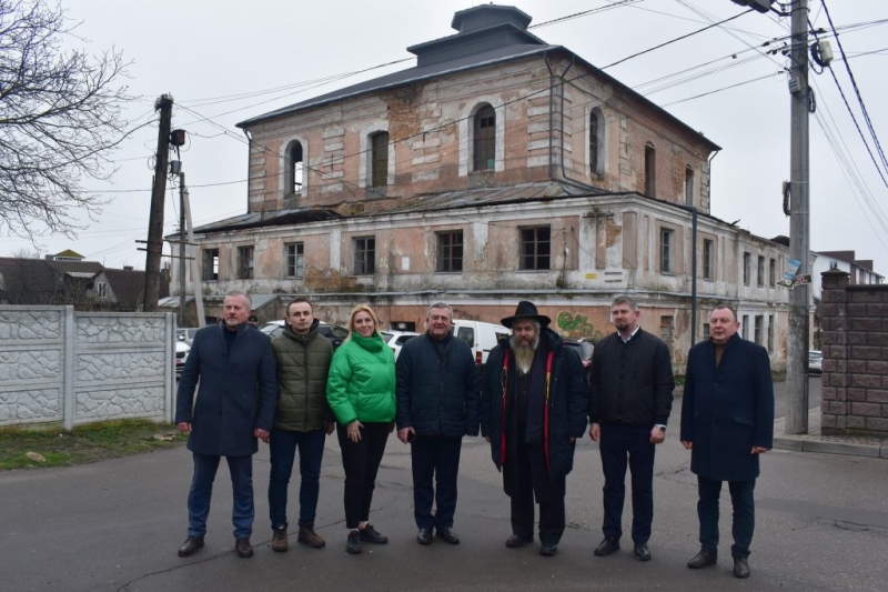   Дубно відвідав Головний рабин України