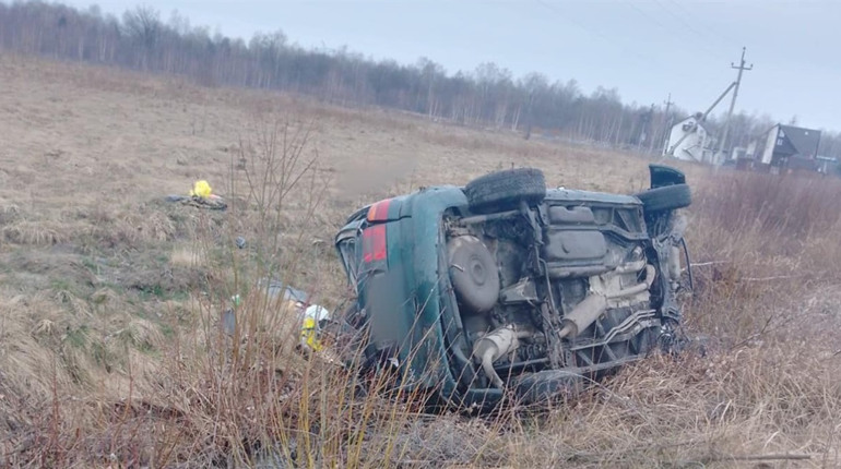 У Сарненському районі п’яний водій перекинувся в кювет