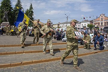 Дубенчани віддали останню шану Герою Павлу Карнаху