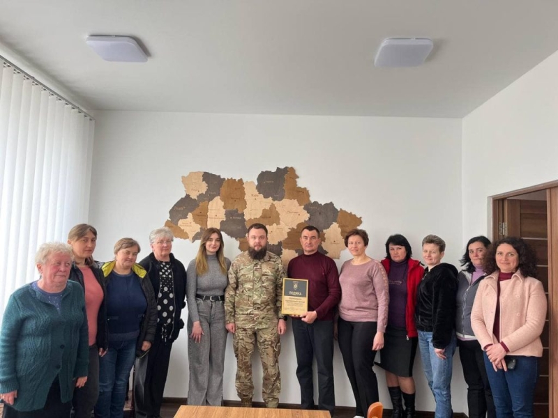 Одна з громад на Дубенщині отримала подяку від командира III окремої штурмової бригади