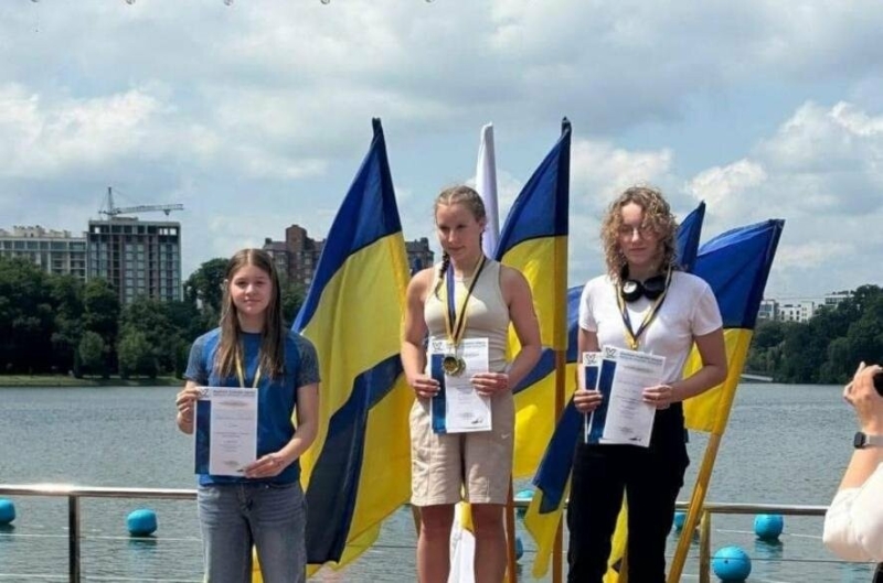 Рівнянка здобула три нагороди Чемпіонату України з плавання