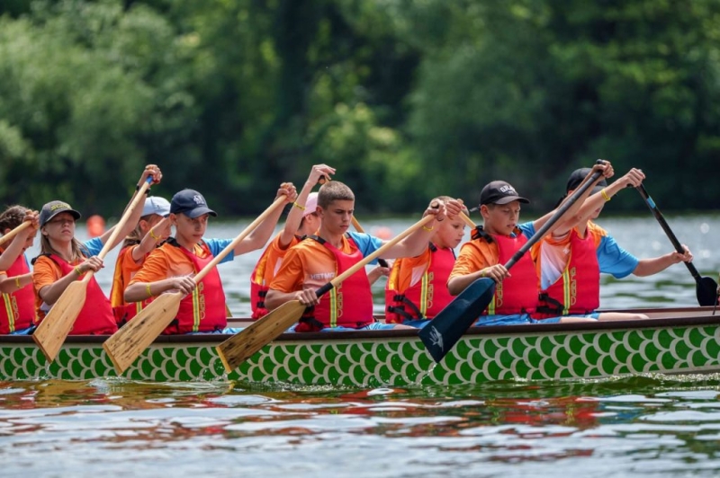 Команда Дубенської спортивної школи здобула бронзу на чемпіонаті України з веслування на човнах “Дракон”