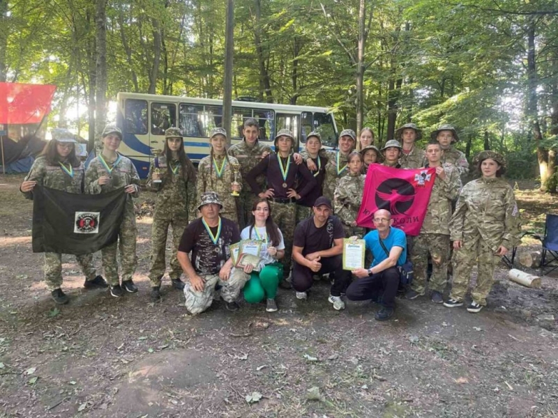 Команда з Дубна здобула призове місце на обласному етапі гри “Сокіл” (“Джура”)