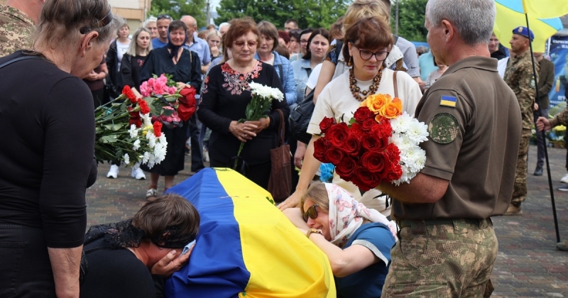 Останній бій «Сокола»: в Сарнах попрощалися з Назаром Балановичем