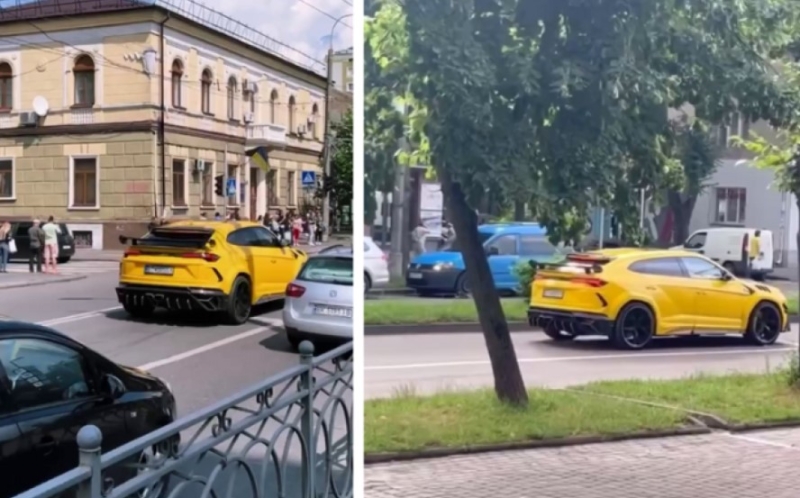 На вулицях Рівному помітили Lamborghini Urus за 600 тис. євро