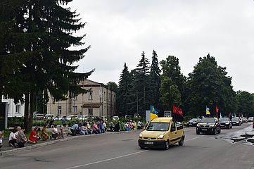 У Дубні віддали шану Герою-земляку Андрію Таращуку