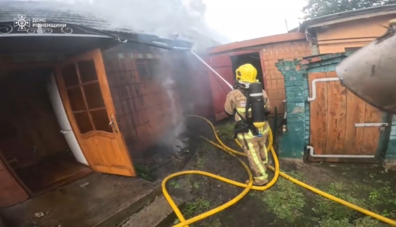 У Привільному вирувала пожежа (ВІДЕО)