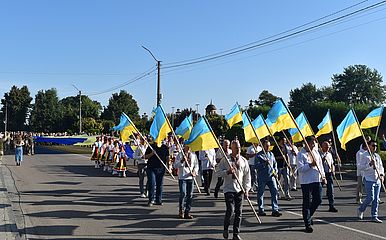 У Дубні урочисто відзначили День Державного Прапора України