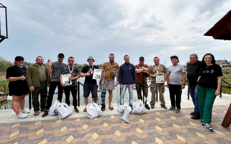 Риболовля не заради улову: на Сарненщині провели турнір серед військових