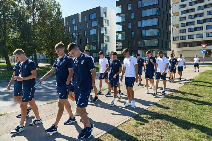 ВІДЕО. Збірна України U-21 провела тренування перед грою проти Сербії