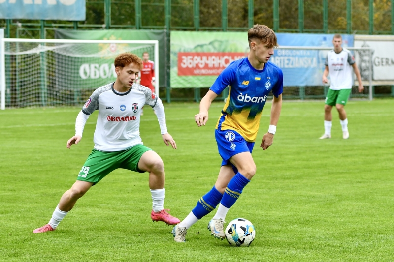 Юнацька першість України. «Оболонь U-19» — «Динамо U-19» — 1:3: звіт про матч