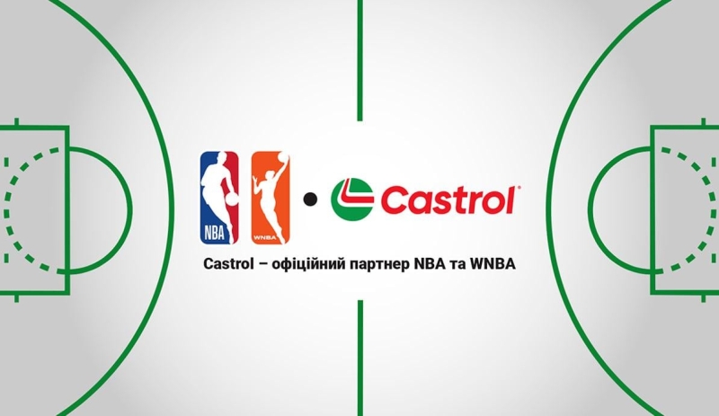 Castrol стає офіційним партнером NBA та WNBA