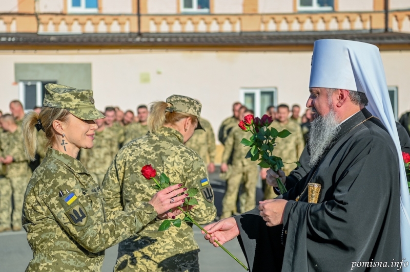 Митрополит Епіфаній відвідав військову частину на Дубенщині