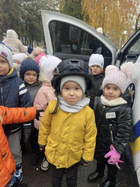 До дитячого садочку в Квасилові завітали поліцейські