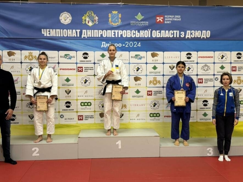 Рівненська дзюдоїстка здобула золото на чемпіонаті України