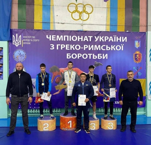 Учень Костопільського спортивного ліцею став чемпіоном України з греко-римської боротьби