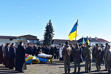 Дубенчани віддали останню шану земляку-Герою Андрію ГЛІВЦІ