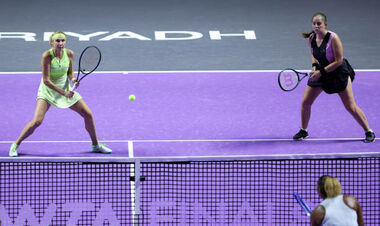 Відеоогляд матчу на WTA Finals Кіченок / Остапенко – Синякова / Таунсенд