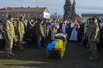 Дубенчани віддали останню шану Герою Юрію Лічному