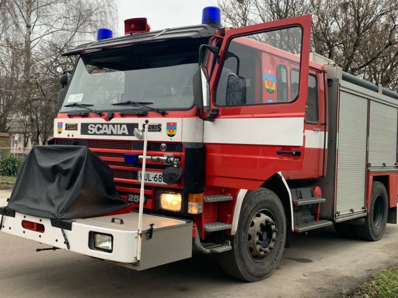 Привільненська громада отримала в подарунок пожежний автомобіль від партнерів із Фіндянлії