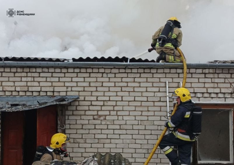 У пожежі в Сарненському районі загинуло двоє чоловіків