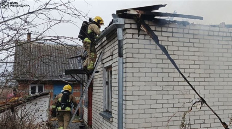 У пожежі в Сарненському районі загинуло двоє чоловіків