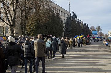 Дубенчани віддали останню шану Герою Володимиру Юзюку