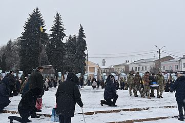 Дубенська громада попрощалась з Героєм Олександром Побережним